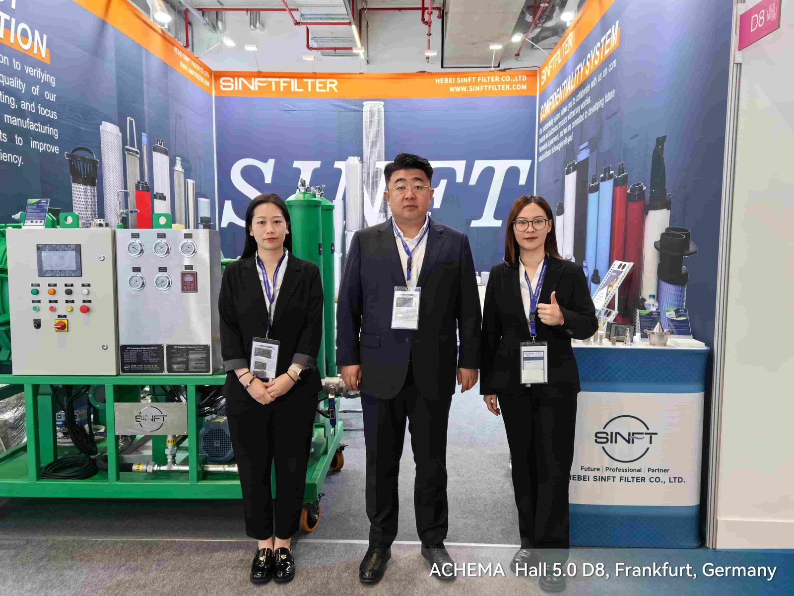 ACHEMA trade show, Germany