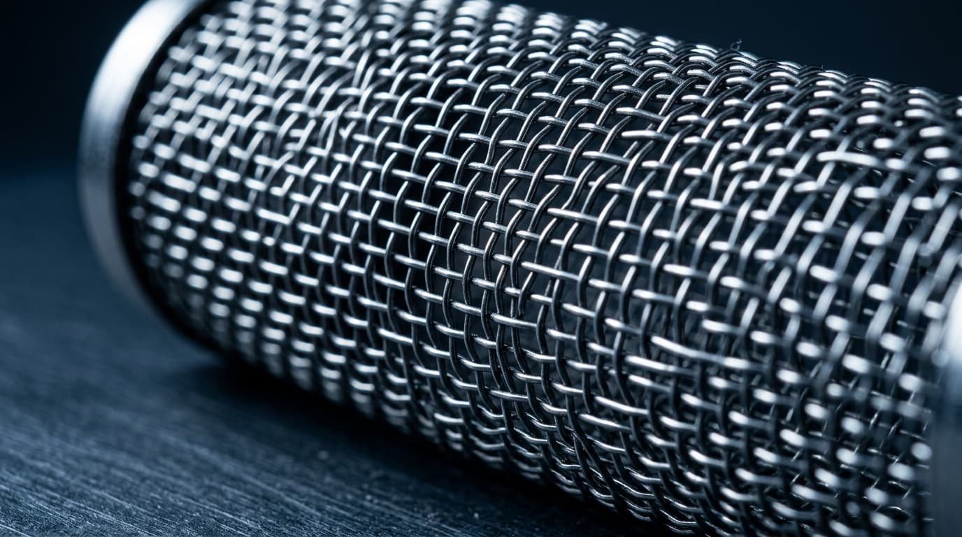 High-res industrial mesh
