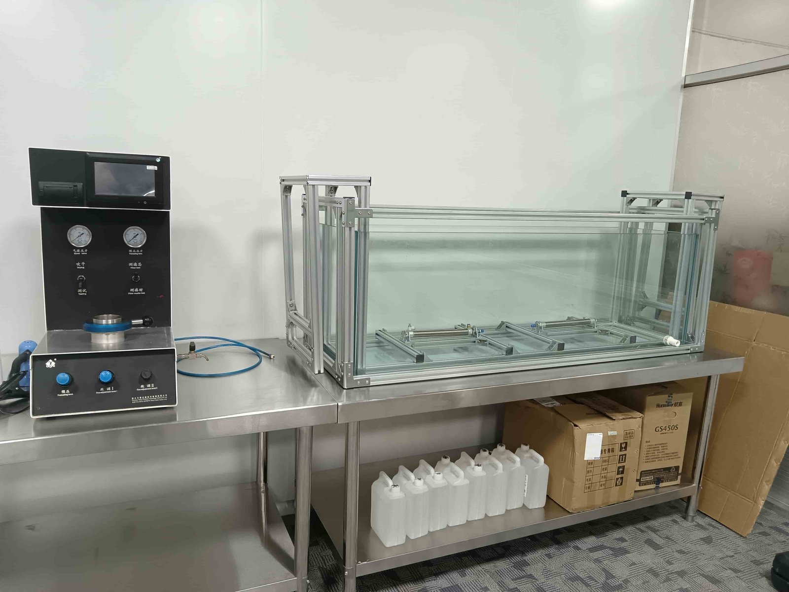 Bubble point testing equipment